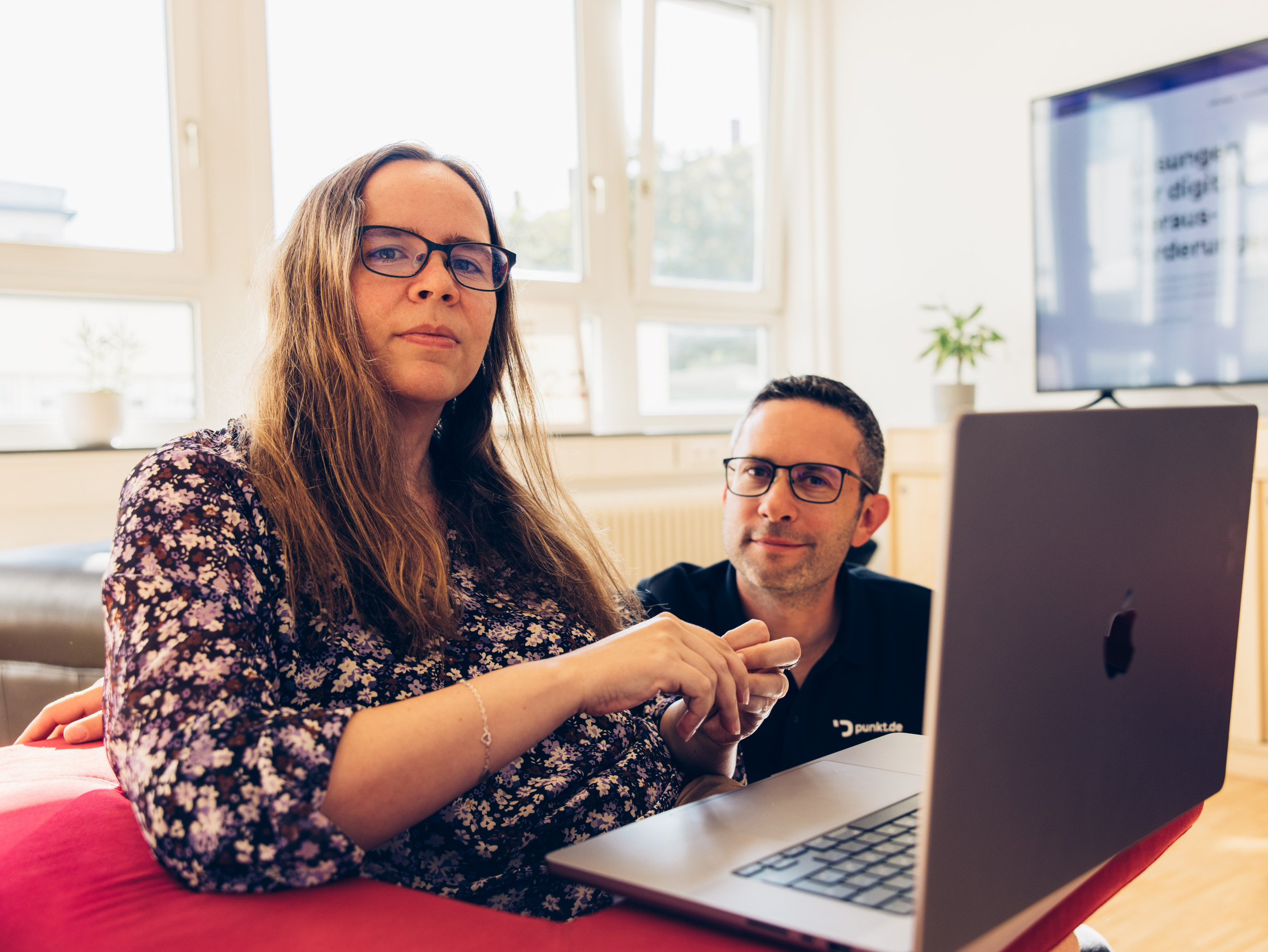 Entwickler:in mit unserem CTO